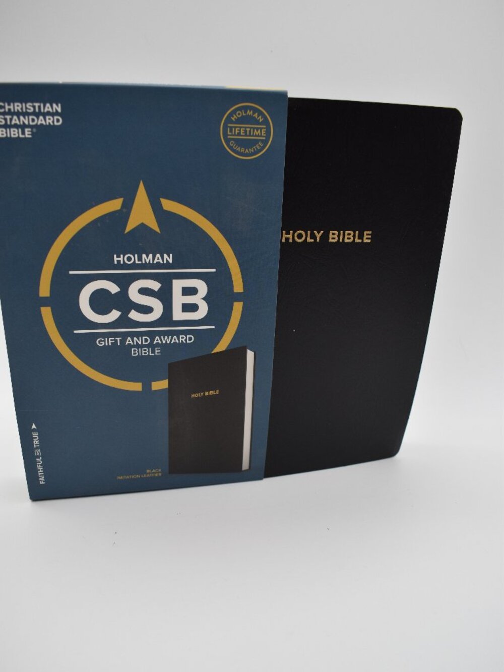 Holman CSB Gift & Award Bible Black Imitation Leather Christian Standard Bible